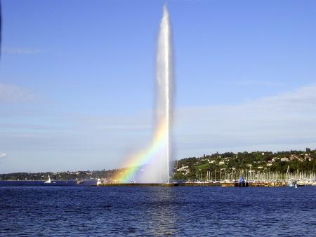 jet d'eau du lac léman à genèves