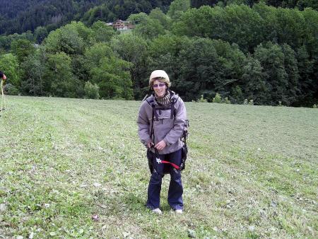 saut en parapente